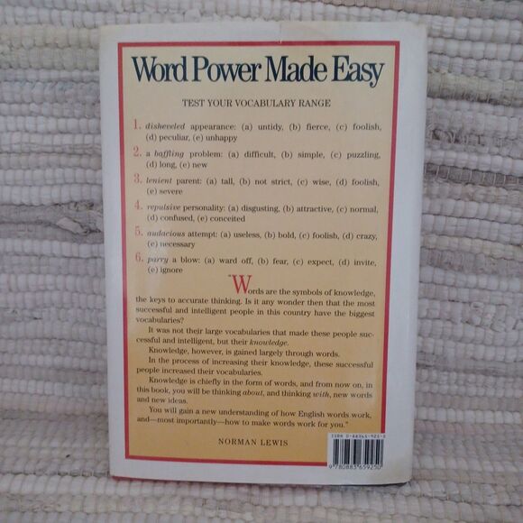 Word Power Made Easy - Book - Picture 2 of 3